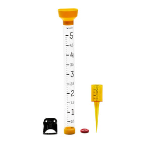 Taylor Jumbo JR rain gauge full view enables distance reading