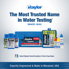 Taylor K-1000 kit with Made in USA label on storage case signals quality and durability.