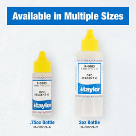 Taylor Reagent 3 pictogram instructions aid homeowners.