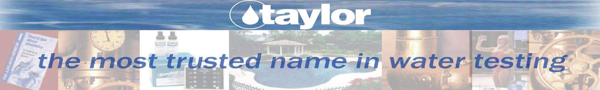 Taylor R0870-I in-use pool testing setup highlighting ease of use.