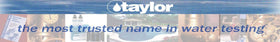 Taylor R0870-I in-use pool testing setup highlighting ease of use.