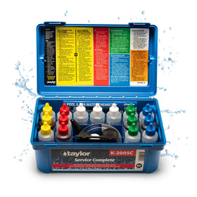 Taylor K-2005C high-range reagents bottle for quick, accurate pool and spa testing.