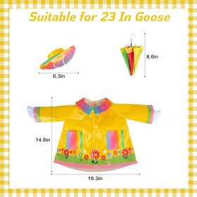 TAZKZZY goose hat with floral pattern boosts curb appeal and charm