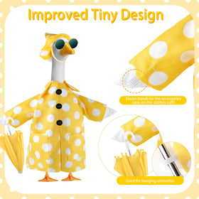 TAZKZZY polyurethane fabric resists sun and rain for goose outfits