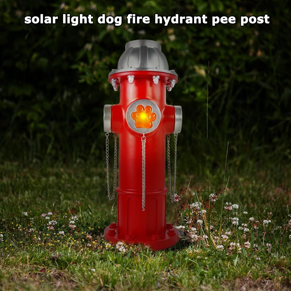 TB TIBAG solar glowing paw prints enhance nighttime garden visibility.