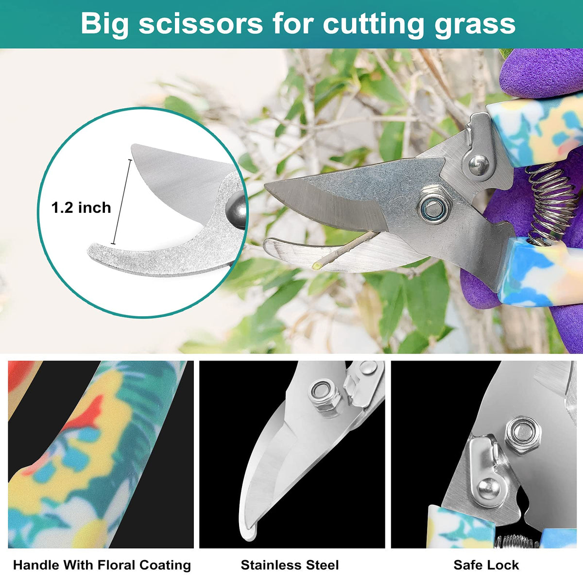 Tbltaca gloves offer comfortable grip and protection while gardening