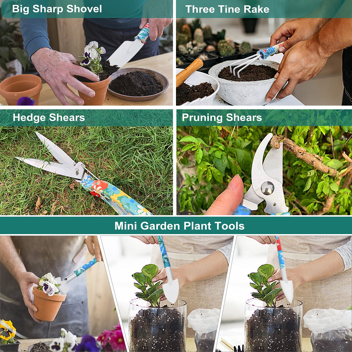Tbltaca weeder-pruner for precise cuts and weed control