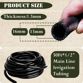 TBPA T-connector to branch irrigation to multiple zones