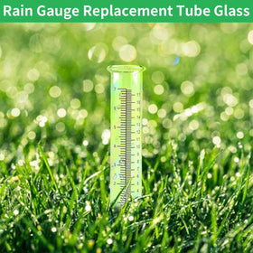 TBWHL yard and garden outdoor rain gauge tube fits outdoor setups.