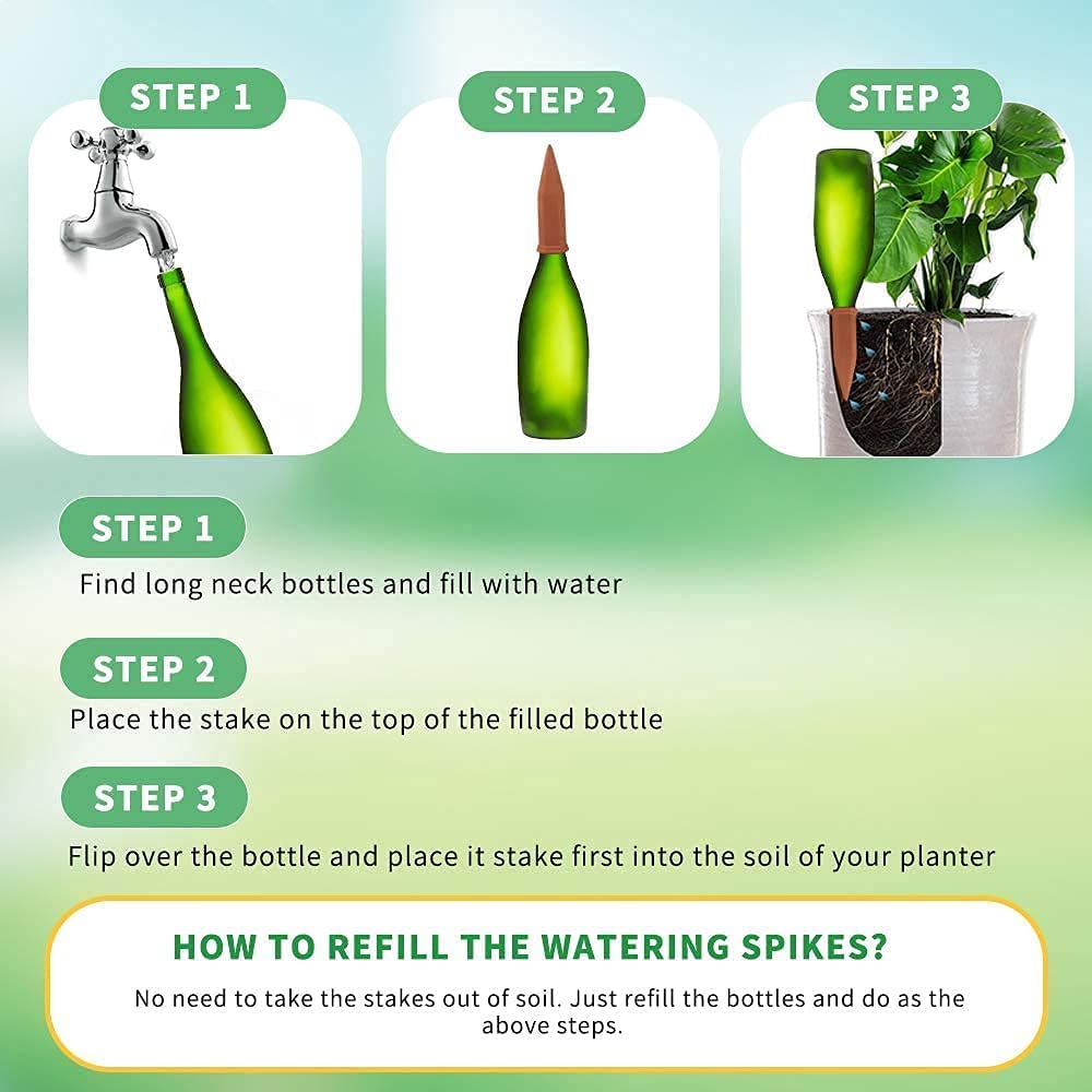 TCamp potted plant multi-use highlight multiple plants watered together.