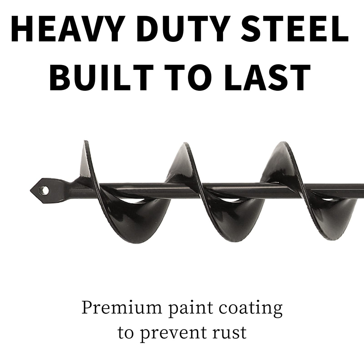 TCBWFY 3/8-inch hex drive compatibility expands drill compatibility.