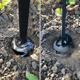 TCBWFY auger 1-6x16-5 with drill; easy garden setup.