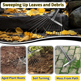 TCBWFY ideal for yard work and garden bed cleanup