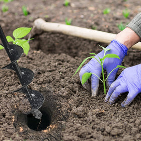 TCBWFY heavy-duty steel auger bit resists wear and delivers steady digging.