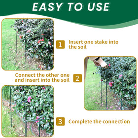 TCBWFY interlock border cage forms neat garden borders