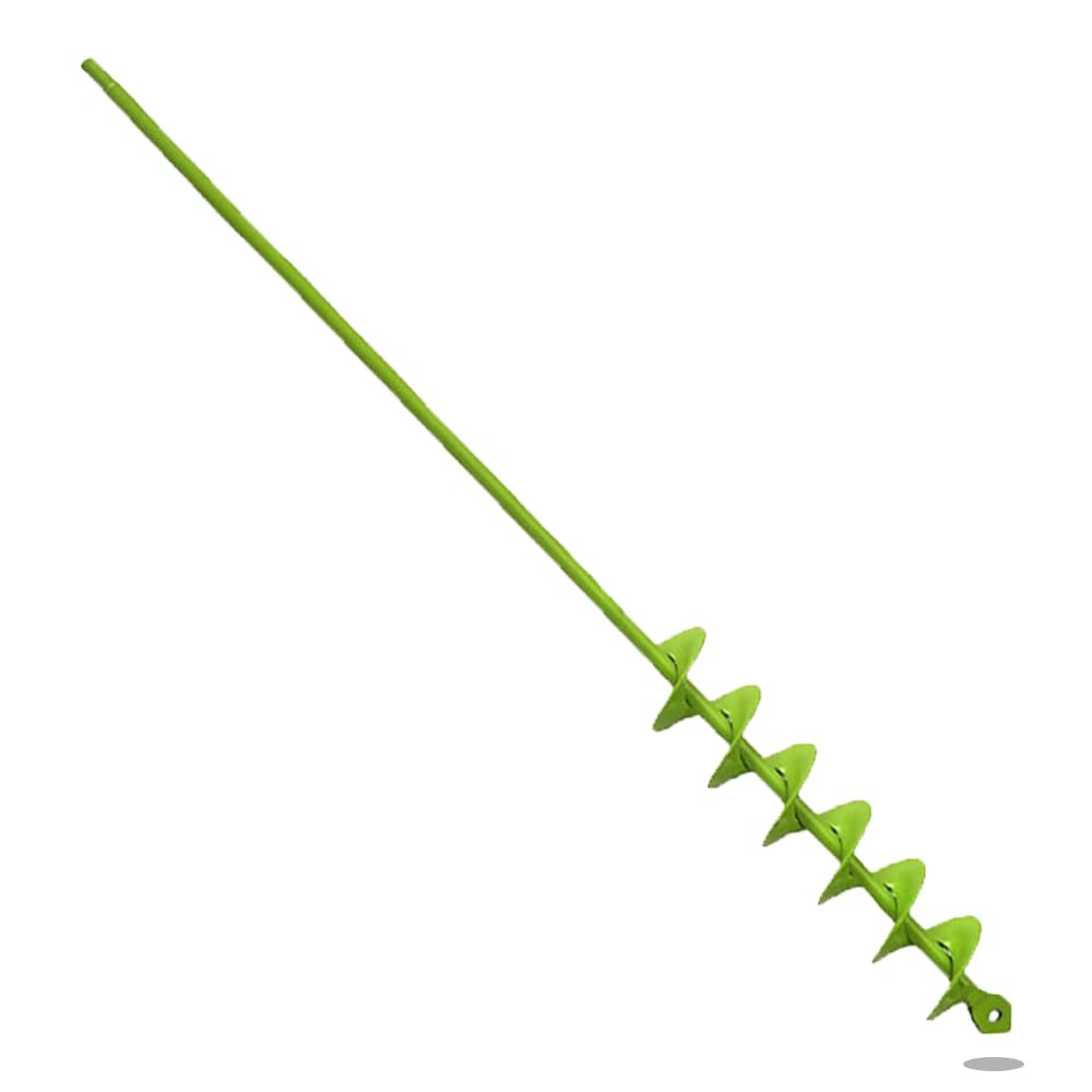 TCBWFY long-handle planting auger boosts comfort during deep ground digging.