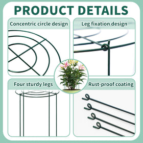 TCBWFY grid design promotes upright growth and neat display.