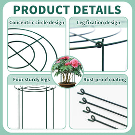 TCBWFY peony cage assembly demonstrates quick setup