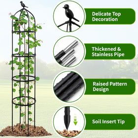 TCBWFY tool-free installation keeps setup quick and hassle-free.