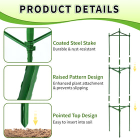 TCBWFY versatile plant support for tomatoes, cucumbers, peppers, and beans