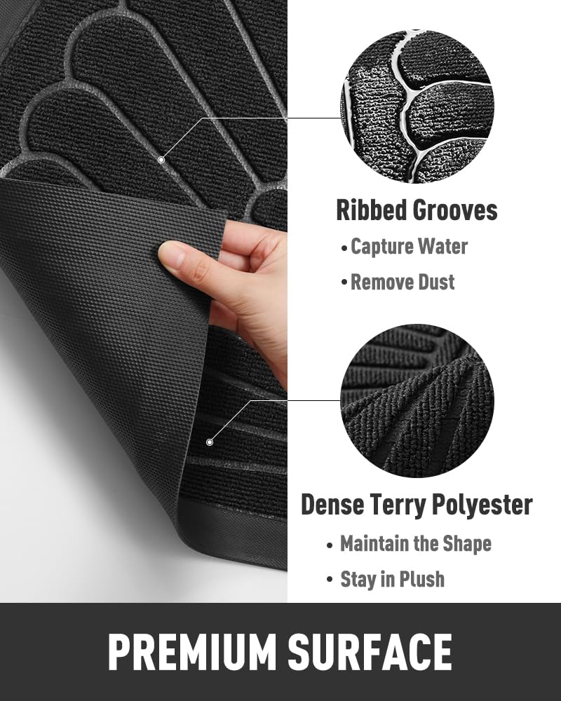 Tchdio all season use mat for indoor and outdoor entrances