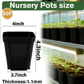 Tchrules stackable lightweight pot simplifies multi-season reuse.