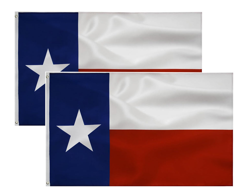TCTOHZNG Texas flag 3x5ft outdoor display with vivid color for outdoor pride