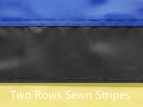 210D oxford fabric on the TCTOHZNG flag resists fading over time.