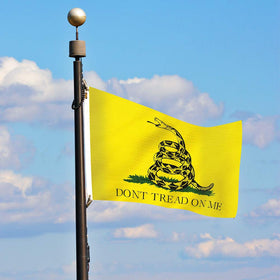 TDHDIKE Don't Tread On Me flag 3x5ft with durable stitching