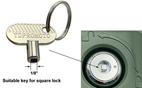 TDPROMOTO sprinkler key fits Orbit timer locks across multiple models for quick access