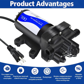 TDR Venus 110V AC motor detail highlighting powerful performance