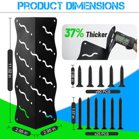 TEANTECH corner brackets with screws kit enable quick, reliable assembly