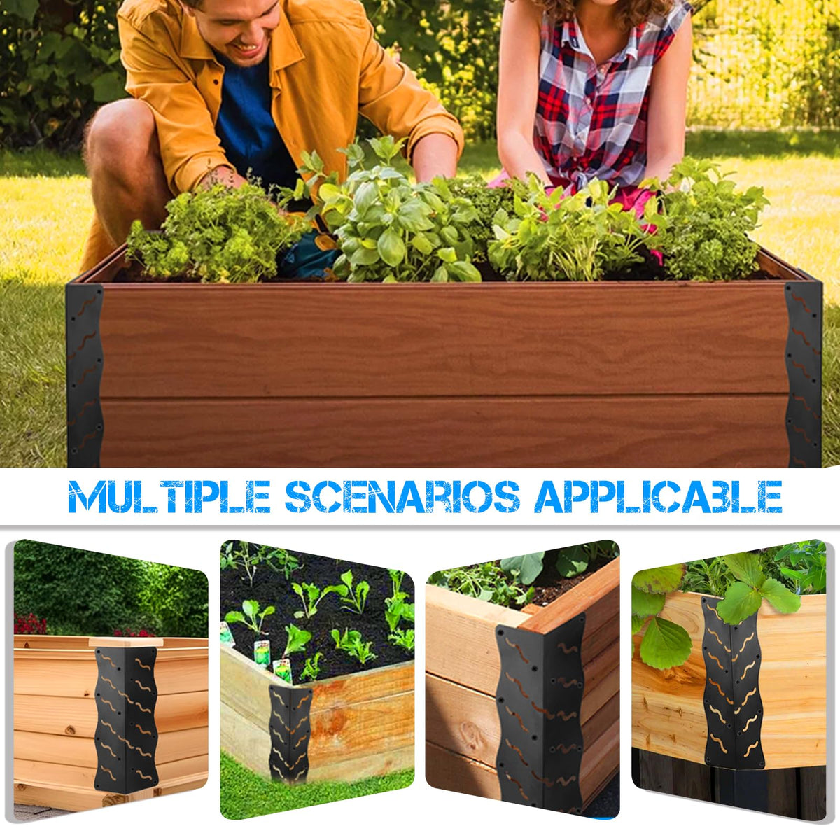 TEANTECH easy-assembly brackets speed up DIY garden projects