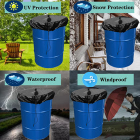 TECARATE 55-gallon cover is waterproof and easy to wipe clean.