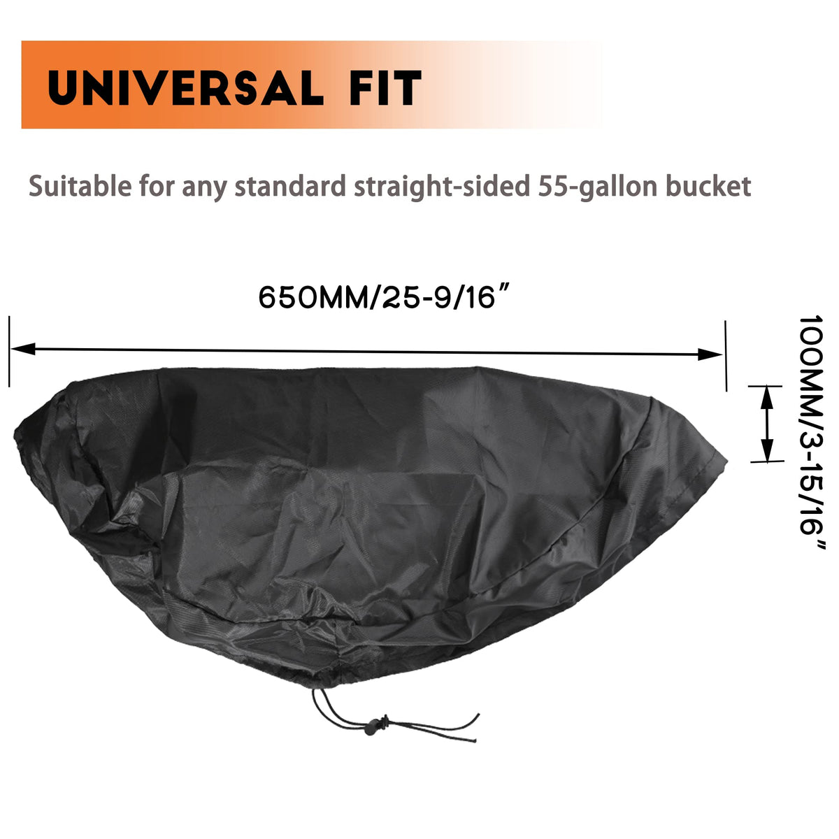 TECARATE drum cover UV coating guards against sun damage and fading.