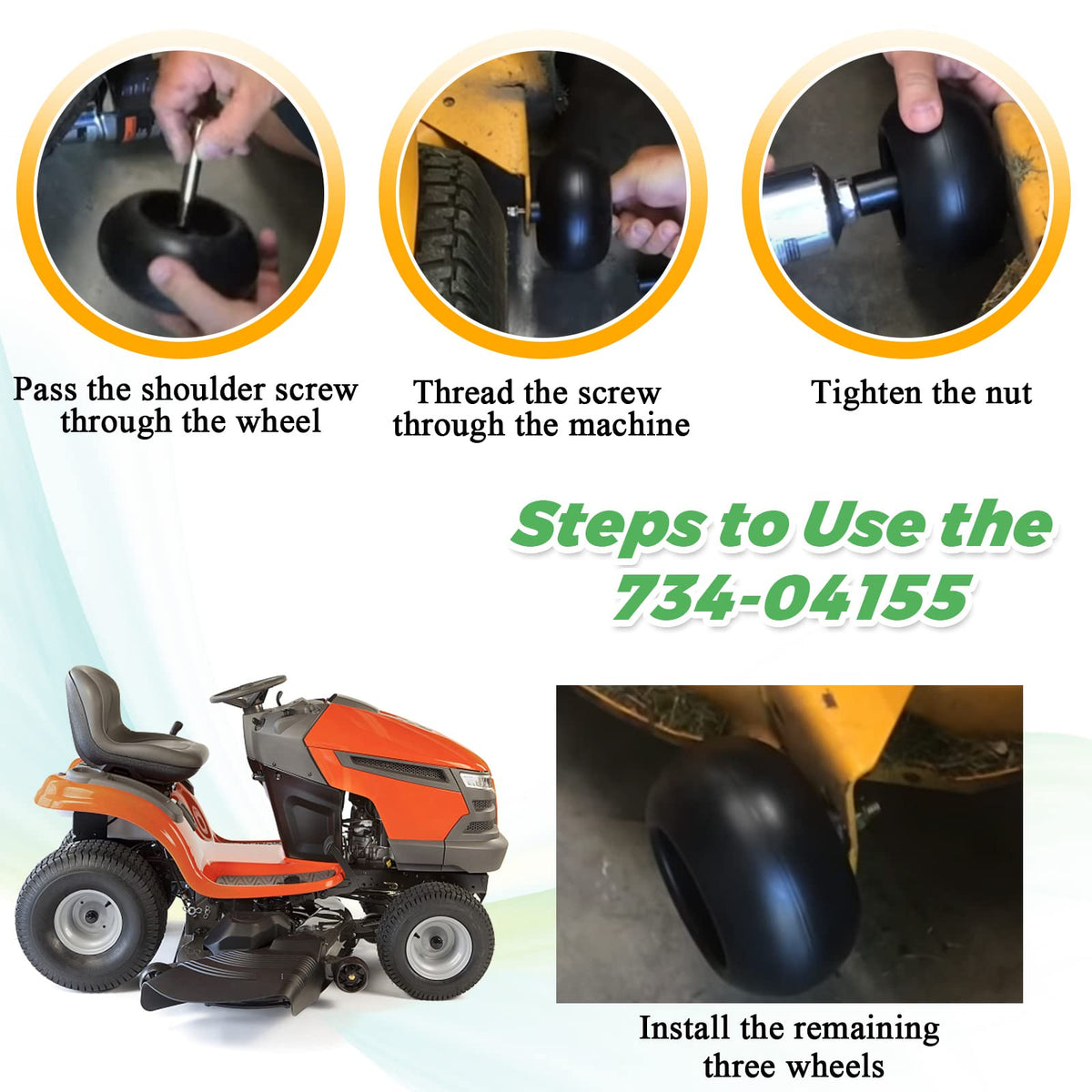 Techecook replacement kit keeps lawn tractors performing with minimal downtime