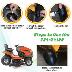 Techecook replacement kit keeps lawn tractors performing with minimal downtime