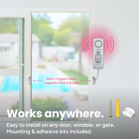 Techko S187D bypass buttons illustrating temporary disablement for safe entries.