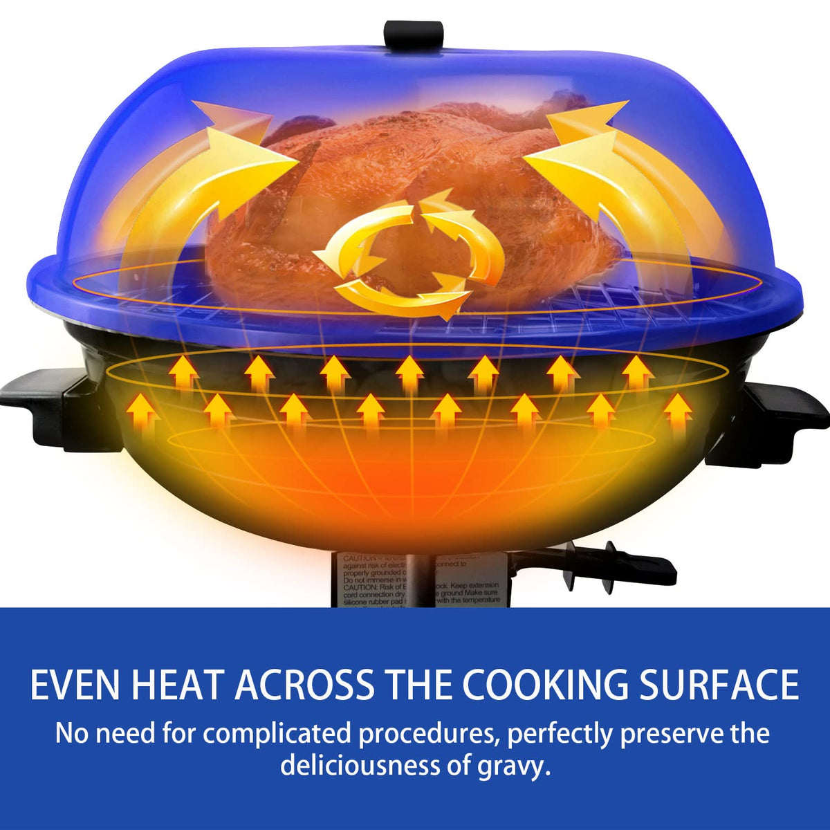 Techwood Electric Grill indoors and outdoors versatility for camping or balcony use.