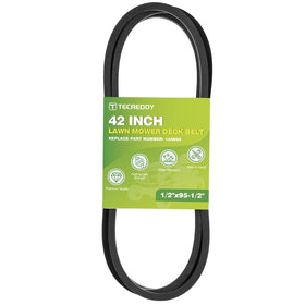 Tecreddy 144959 belt fitted on a Craftsman 42-inch mower for smooth cutting