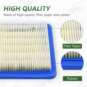 Tecreddy air filter side view highlighting easy access for quick replacement