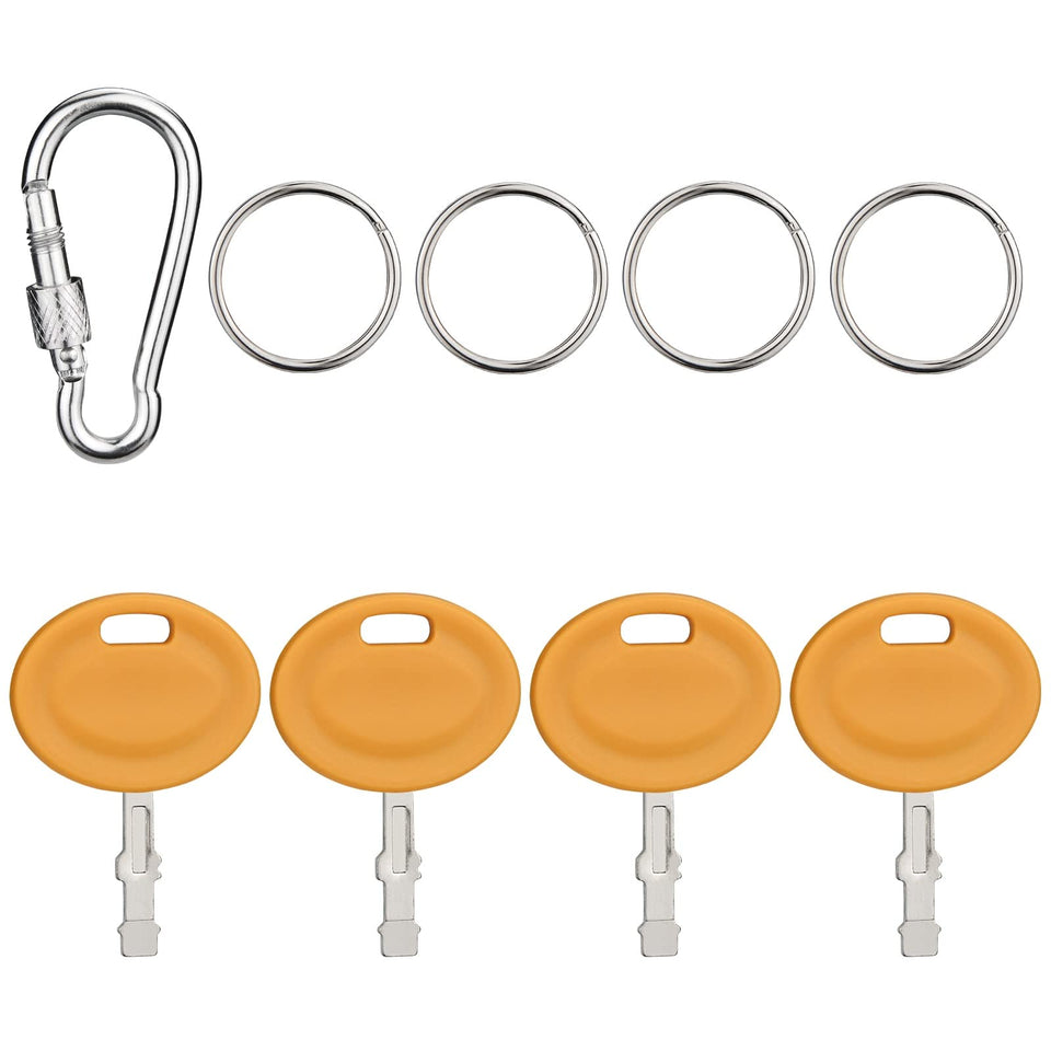 Tecreddy 4-pack lawn mower keys for quick replacements and peace of mind.