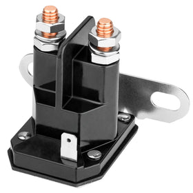 Tecreddy 725-1426 starter solenoid front view showing durable coil and 12V compatibility
