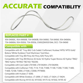 Tecreddy 954-04060C dimension view confirms 1/2 in by 96-1/2 in size