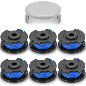Tecreddy AC14RL3A spool cap cover shown for quick, tool-free installation.