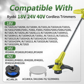 Tecreddy AC14RL3A 11ft .065 line extends trimming reach.