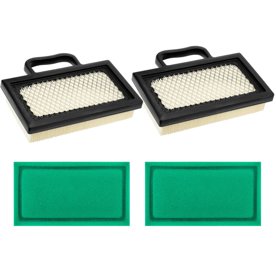 Tecreddy air filter 2-pack for easy replacement and maintained engine performance.