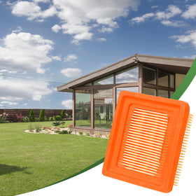 Tecreddy air filter PVC-paper construction durable filtration for lawn tools