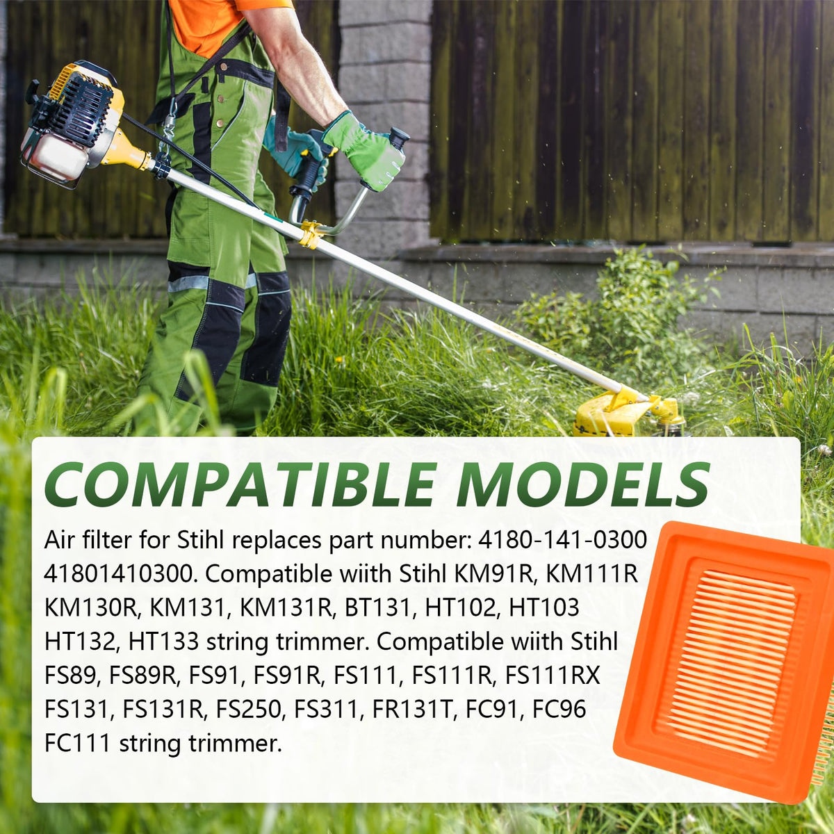 Tecreddy air filter easy install quick replacement and minimal downtime