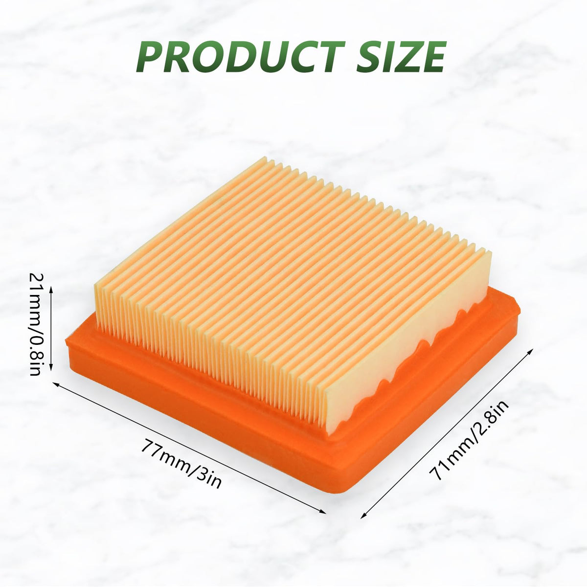 Tecreddy five-pack air filters packaged together for easy maintenance